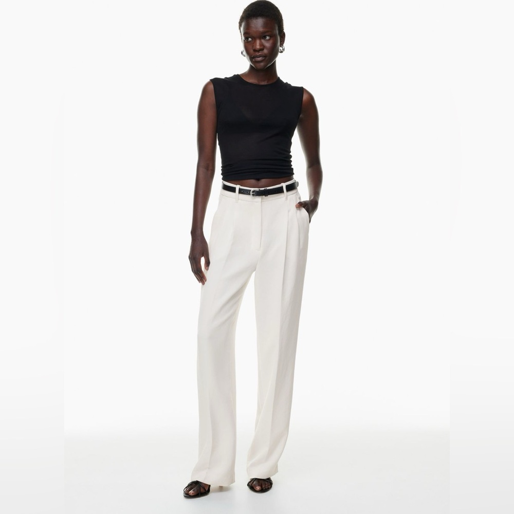 Aritzia Effortless Pant - Light Birch